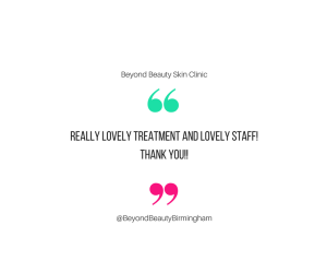 'Really lovely treatment and lovely staff!